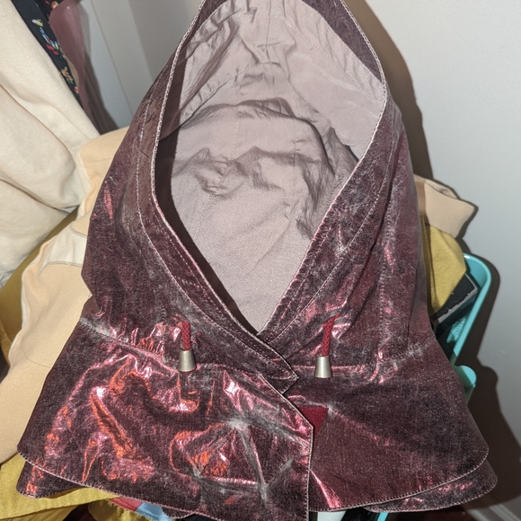 Opening Ceremony Metallic Hooded Rain Jacket - Picture 9 of 10